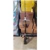 Image 1 : BUNDLE OF ASSORTED SPIN CAST FISHING RODS AND REELS, NET AND MICROPHONE STAND
