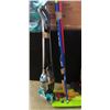 Image 2 : 3 BUNDLES OF CLEANING SUPPLIES AND STICK