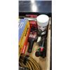 Image 2 : ASSORTED AUTOMOTIVE ITEMS INCLUDING VINTAGE SPOTLIGHT AND EXTENSION CORD