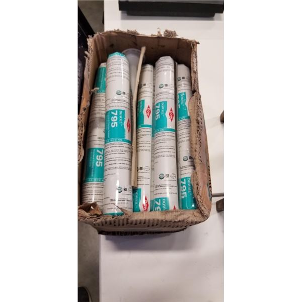 BOX OF NEW DOWSIL 795 STRUCTURAL GLAZING SEALANT