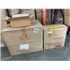 Image 2 : 2 CASES OF NEW PLASTIC PAPER HOLDERS