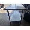 Image 2 : STAINLESS PREP TABLE