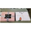Image 2 : TWIN SIZE DUVET COVER SET, LINEN SHEET SET AND MATTRESS PROTECTER