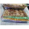 Image 2 : 5 NEW 6 PACKS OF WOOD FIBER ABSORBENT DISH CLOTRHS, ASSORTYED COLOR, 27X30CM