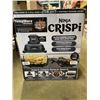 Image 2 : NINJA CRISPI 4IN1 PORTABLE GLASS AIR FRYER COOKING SYSTEM - TESTED WORKING, RETAIL $179