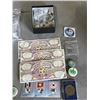 Image 2 : BAG OF EXPO 86 COLLECTIBLES, PINS, WALLETS, BUTTONS
