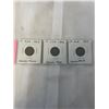 Image 1 : 3 RARE USA INDIAN HEAD 1 CENT COINS 1905, 1906, 1907 - LOW MINTAGE  AND 3 "NATIVE" COINS