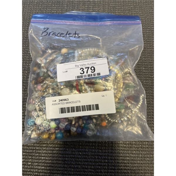 ASSORTED BRACELETS