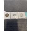 Image 2 : 3 CANADIAN 1912 COINS - 25 CENT .925 SILVER