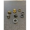 Image 2 : ASSORTED RINGS GOLD AND SILVER TONE