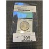Image 2 : 1952 CANADIAN SILVER 50 CENT - LAST GOERGE VI COIN .800 SILVER
