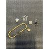 Image 1 : STAMPED PENDANTS AND BRACELET