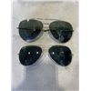 Image 2 : 2 PAIRS OF RAY BAN AVIATORS