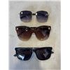 Image 1 : 3 PAIRS OF GUCCI SUNGLASSES, ALL HAVE SCRATECHES, UNAUTHENTICATED