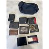 Image 1 : MENS DESIGNER LEATHER WALLETS AND GIVENCHY TOILETRY BAG