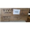 Image 2 : VIVO DUAL ULTRAWIDE MONITOR DESK STAND, SINGLE MONITOR DESK MOUNT AND KEYBOARD TRAY