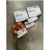 Image 1 : 2 XMAS LIGHTS 300PK, 100 AND 50 PACK WITH ORANGE DECORATIVE BALLS