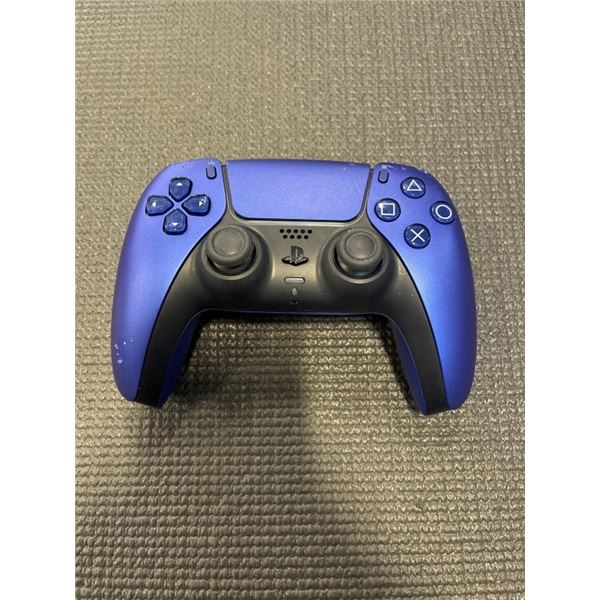 PS5 COBALT BLUE DUALSENSE WIRELESS CONTROLLER - TESTED WORKING, RETAIL $94