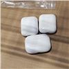 Image 1 : 3 APPLE AIRPOD SETS, ASSORTED, LOST PROPERTY