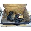 Image 2 : SOFT TRAVEL SUITCASE, LEATHER COWBOY BOOTS AND HAIR DYE