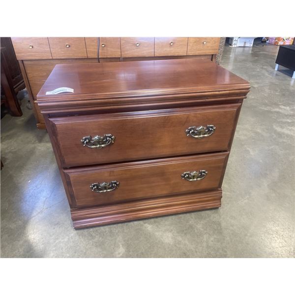 2 DRAWER VILAS MAPLE DRESSER