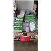 Image 1 : LARGE LOT OF NEW CHRISTMAS DECOR, INCLUDING LIGHT SETS, BALLS, AND TREE STORAGE BAG
