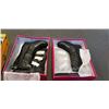 Image 2 : 4 PAIRS OF NEW SHOES/ BOOTS SIZE 9/10