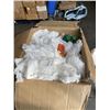 Image 2 : TWO BOXES OF ASSORTED CERAMIC FIGURES, GARGOYLES, RABBITS AND OTHER ANIMALS