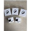 Image 1 : 3 NEW TRANYA X1 SPORTS HEADPHONES, AND 2 NEW USB TYPE C CHARGER 2PACKS