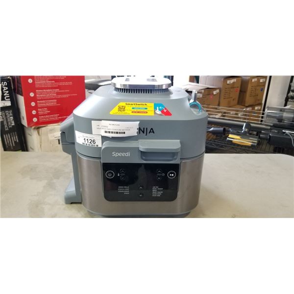 NINJA SPEEDI RAPID COOKER AND AIR FRYER 6QT - TESTED WORKING, RETAIL $279
