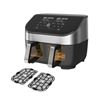 Image 1 : INSTANT POT VORTEX PLUS DUAL AIR FRYER - TESTED WORKING, RETAIL $289