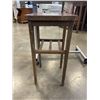 Image 2 : ROLLING BEDSIDE TABLE AND SMALL PLANT STAND