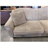 Image 2 : BROWN MICROFIBRE SOFA