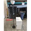 Image 1 : WHITE IKEA ORGANIZER, AND FLOOR LAMP