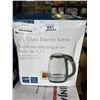 Image 1 : INSIGNIA 1.7L GLASS ELECTRIC KETTLE - TESTED WORKING