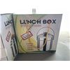 Image 2 : 5 NEW STAINLESS LUNCH BOXES