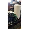 Image 1 : 2 LIKE NEW BABY BAGS, DIAPER GENIE WITH ROLL OF HAMPER BAG AND MORE