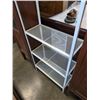 Image 2 : WHITE METAL SHELF ORGANIZER