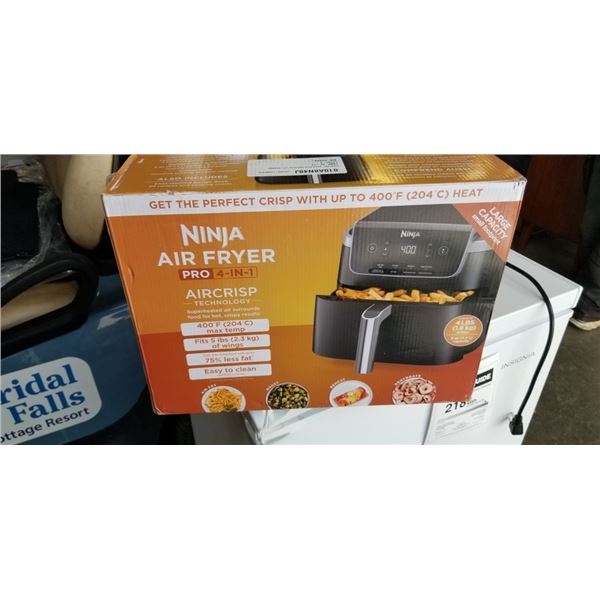 NINJA AIR FRYER PRO 5QT 4IN1 - TESTED WORKING, RETAIL $149