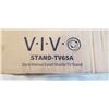 Image 3 : VIVO DARK WALNUT EASEL STUDIO TV STAND
