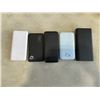 Image 1 : 5 LARGE ASSORTED PORTABLE POWER BANKS