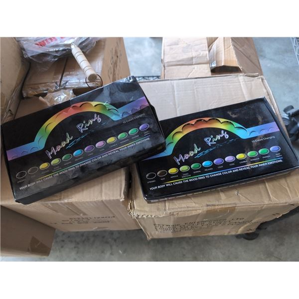2 BOXES OF NEW MOOD RINGS