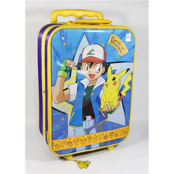 POKEMON ROLLING LUGGAGE BAG IN EXCELLENT CONDITION