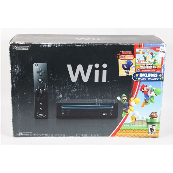 NINTENDO WII NEW SUPER MARIO BROS CONSOLE HOLIDAY