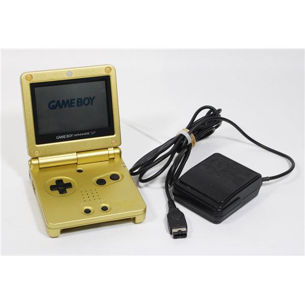 NINTENDO GAMEBOY ADVANCE SP ZELDA TRIFORCE EDITION