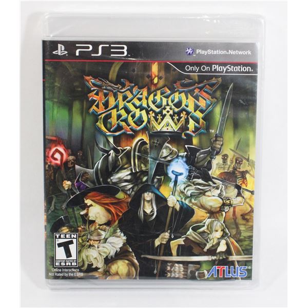 PLAYSTATION 3 DRAGON'S DAWN PS3 GAME. NEW, SEALED