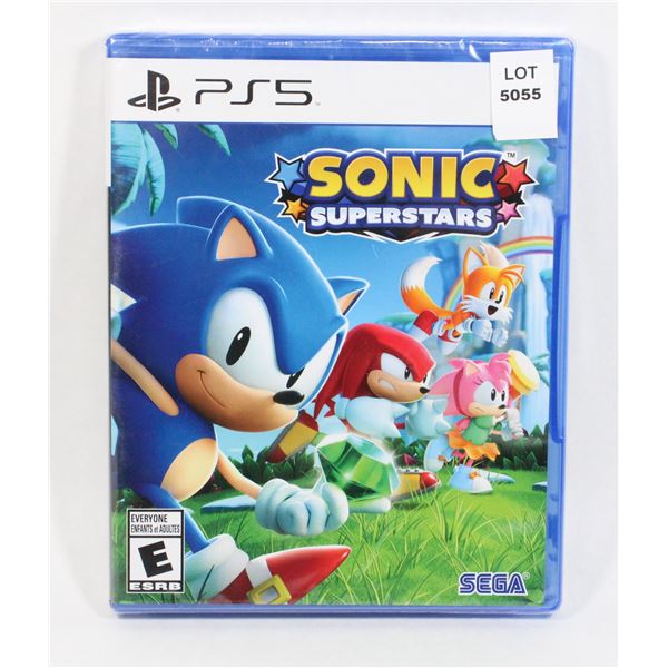 PLAYSTATION 5 SONIC SUPERSTARS GAME. NEW, SEALED