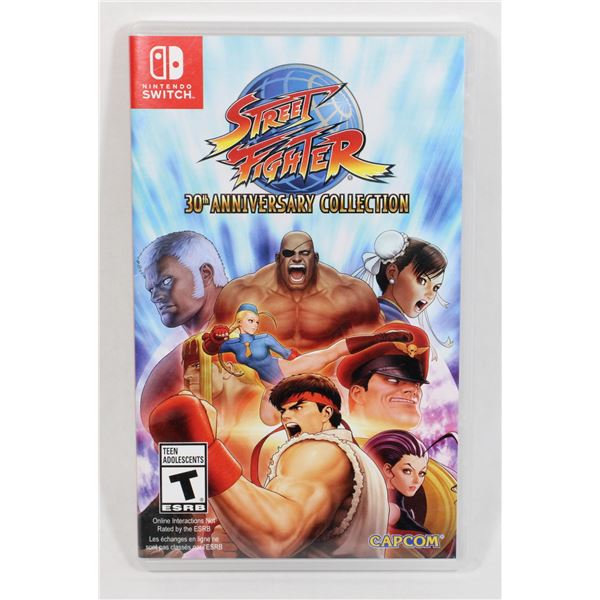 NINTENDO SWITCH STREET FIGHTER 30 ANNIVERSARY COL.