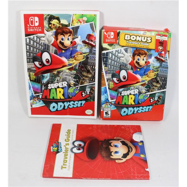 NINTENDO SWITCH SUPER MARIO ODYSSEY GUIDE & BOOK