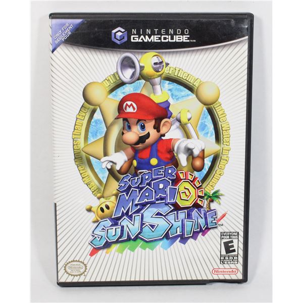 NINTENDO GAMECUBE SUPER MARIO SUNSHINE GAME